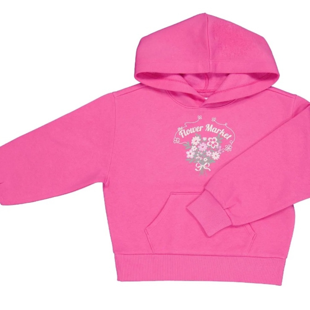Wonder Nation Girls Fleece Hoodie